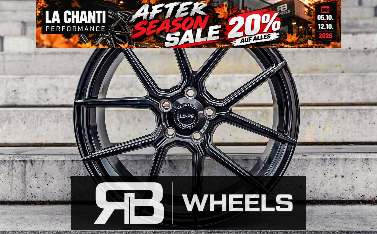 La Chanti (Passenger) LC-P6 8,5x19 ET45 9,5x19 ET45 5x112 (F-3567)