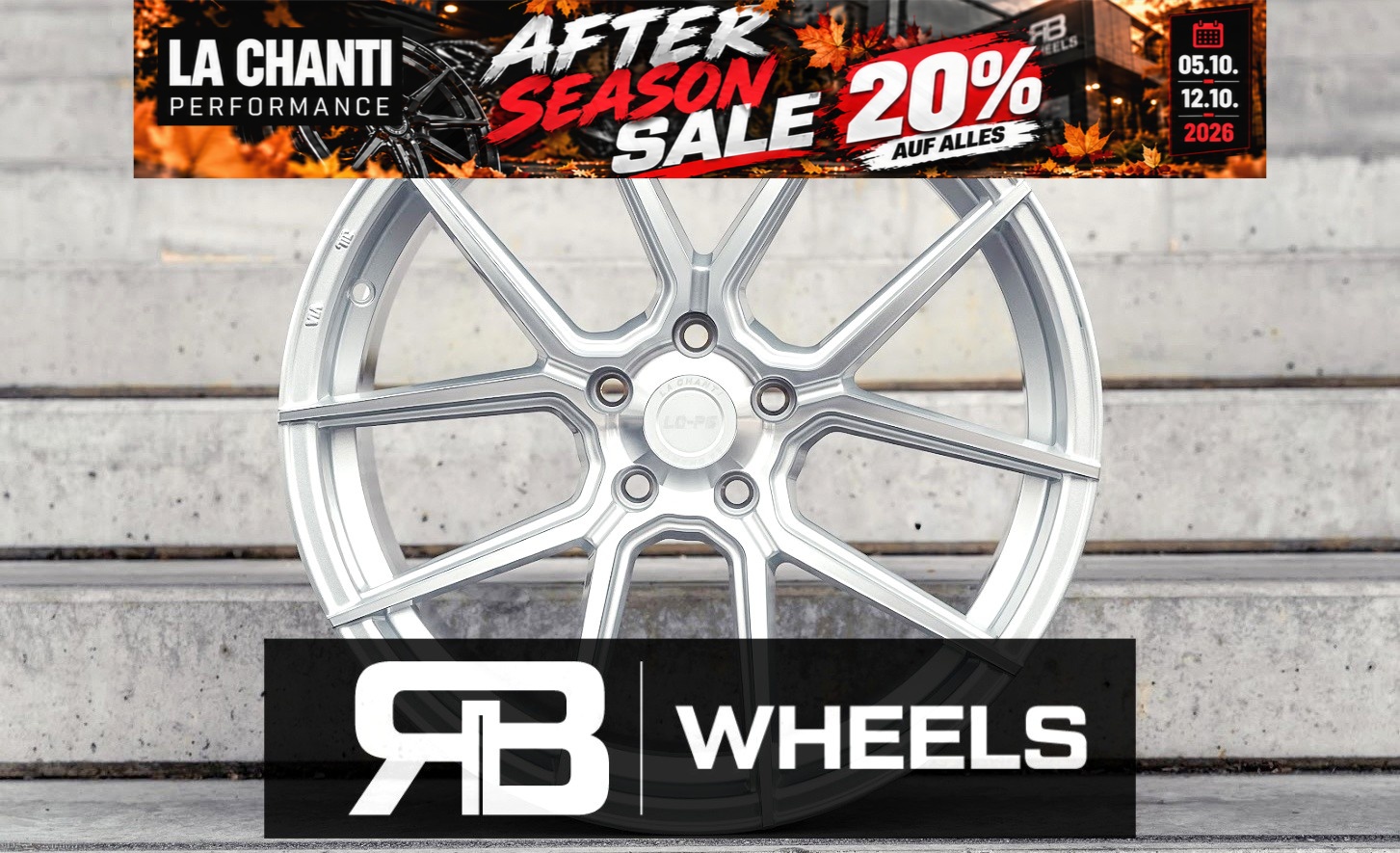 La Chanti (Passenger) LC-P6 8,5x19 ET45 9,5x19 ET45 5x112 (F-3568)
