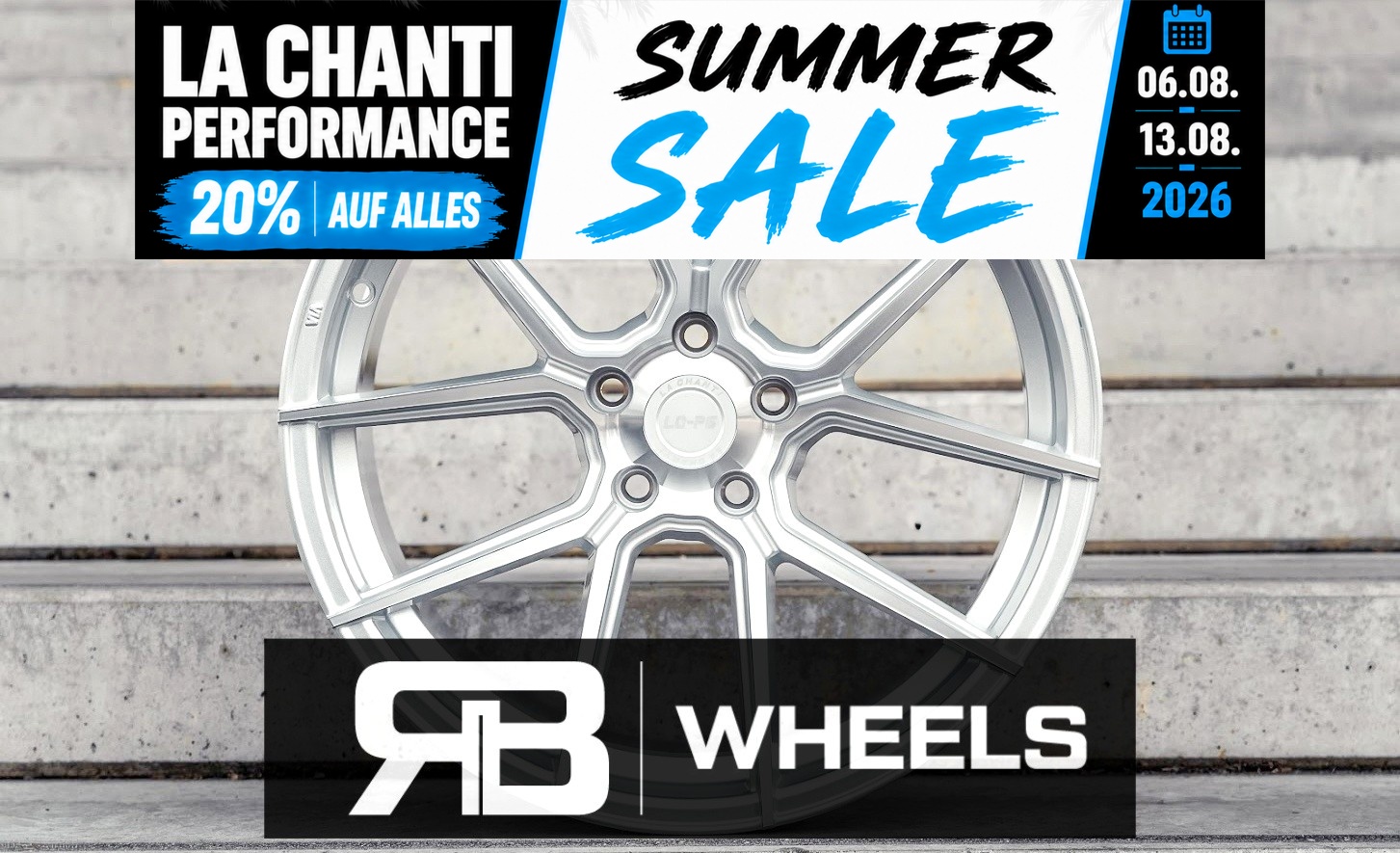 La Chanti (Passenger) LC-P6 8,5x19 ET45 5x112 (F-2819)